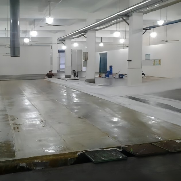 启东防腐蚀地坪,环氧玻纤地坪，玻纤工业地坪，环氧玻纤布地坪,乙烯基玻纤布地坪产品图3